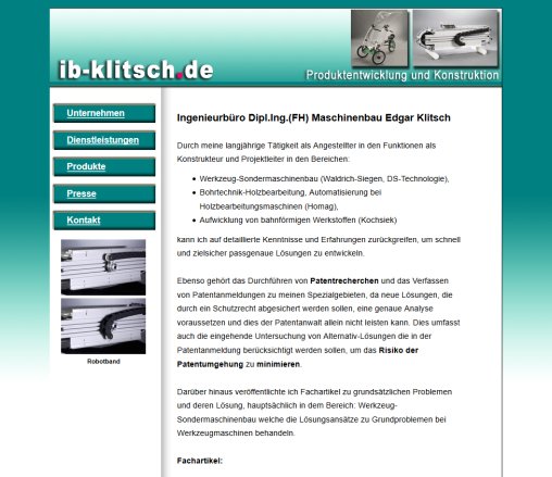 Ingenieurb&uuml;ro Klitsch in Bielefeld   www.ib klitsch.de  &ouml;ffnungszeit