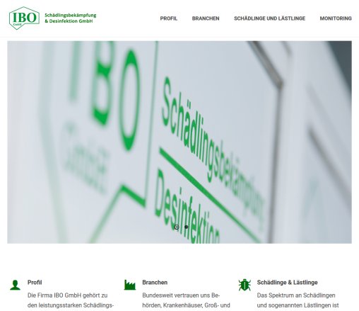 Schädlingsbekämpfung IBO und Desinfektion GmbH Erfahrung Schädlingsbekämpfung IBO und Desinfektion GmbH Öffnungszeit