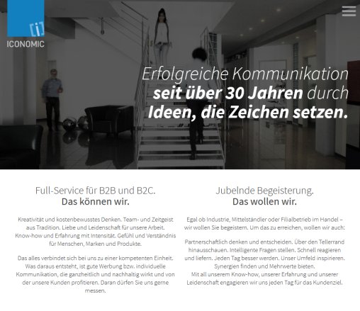 ICONOMIC Werbeagentur   Werbung  Kommunikation und Webdesign in Würzburg / Veitshöchheim ICONOMIC Werbeagentur GmbH öffnungszeit
