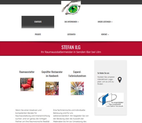 Ilg Raumausstattung in Senden Iller bei Ulm   Startseite  &ouml;ffnungszeit