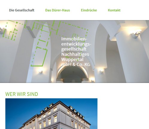 Die Gesellschaft   immo dev1s Webseite! Nachhaltiges Wuppertal mbH & Co. KG öffnungszeit