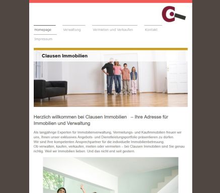 Clausen Immobilienverwaltung: Startseite iFact Solutions e.K. öffnungszeit