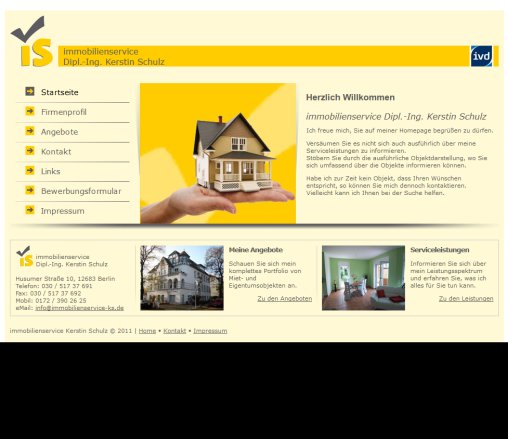 immobilienservice Kerstin Schulz  öffnungszeit