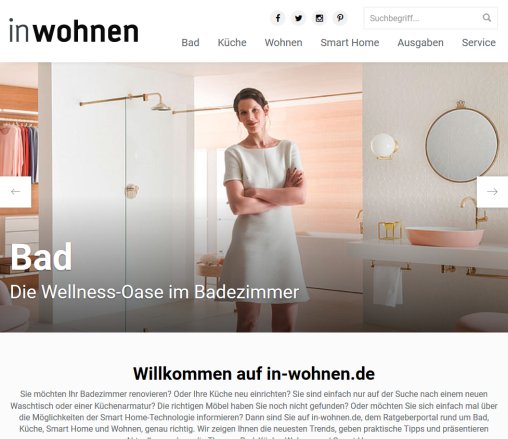 in wohnen.de: inwohnen Portal für bad küche technik STROBEL VERLAG GmbH & Co. KG öffnungszeit