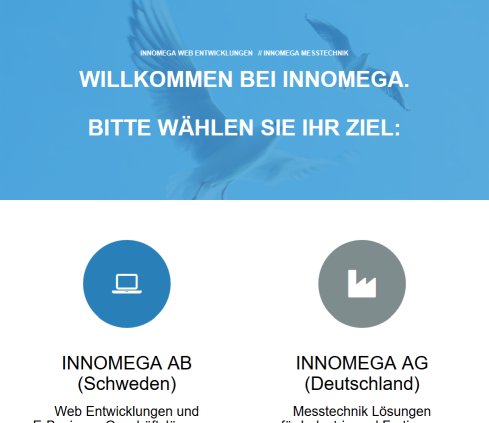 Willkommen bei InnoMega!   InnoMega AG i.L. InnoMega AG öffnungszeit