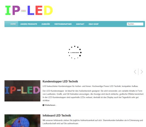 IP LED Technik Kundenstopper LED Infoboard RGB Panel Darmstadt  öffnungszeit
