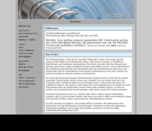 ircfibel.de das IRC portal Erfahrung ircfibel.de das IRC portal Öffnungszeit