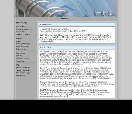 ircfibel.de   das IRC portal  öffnungszeit