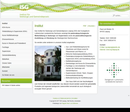 ISG Leipzig Erfahrung ISG Leipzig Öffnungszeit