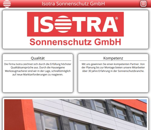Isotra Sonnenschutz GmbH ISOTRA › Isotra Gerswalde