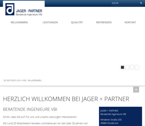 Willkommen: Jager + Partner  Beratende Ingenieure  öffnungszeit