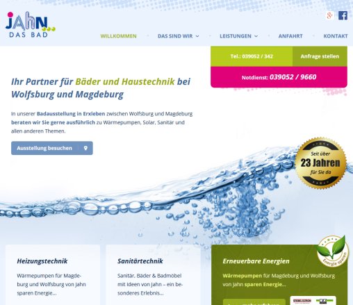Holger Jahn – individuelle Bäder  Haustechnik  Heizungsanlagen Holger Jahn GmbH öffnungszeit