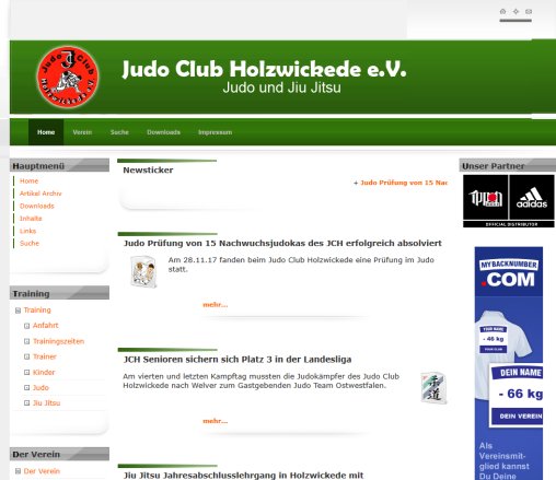 Judo Club Holzwickede e.V.  öffnungszeit
