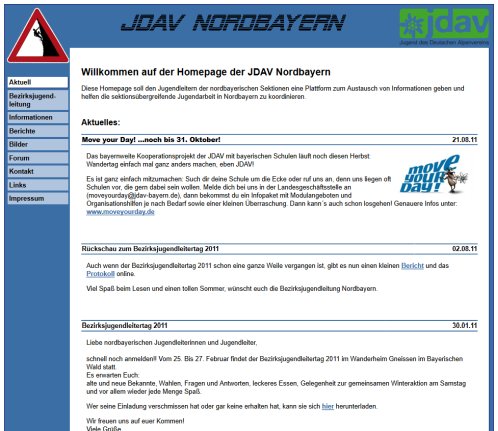 JDAV Nordbayern  Online | Aktuell  öffnungszeit