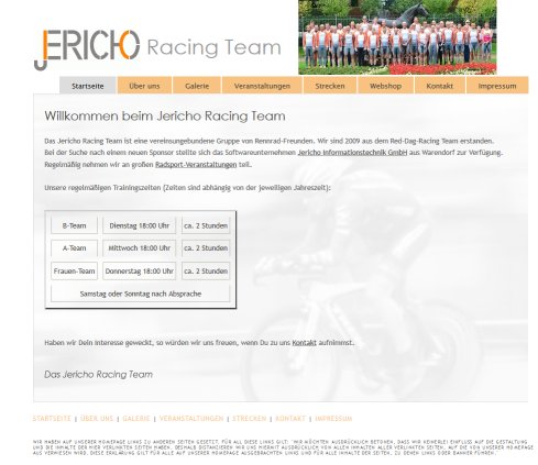 Jericho Racing Team Erfahrung Jericho Racing Team Öffnungszeit