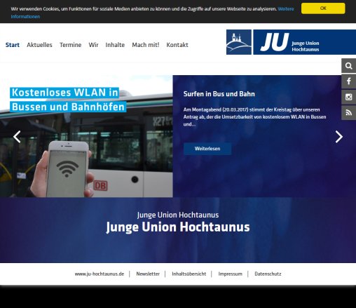 Startseite   JU Hochtaunus   Junge Union Hochtaunus  öffnungszeit