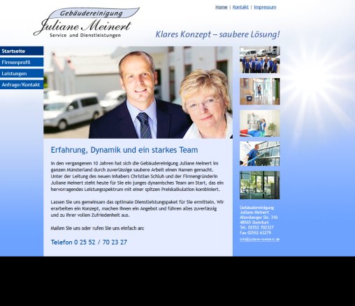 Gebäudereinigung Juliane Meinert   Service und Dienstleistungen Werbeagentur Willers GmbH & Co. KG öffnungszeit