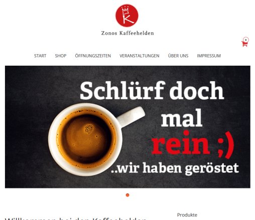 Zonos Kaffeehelden | Café und Kaffeer&ouml;sterei in Augustusburg  &ouml;ffnungszeit