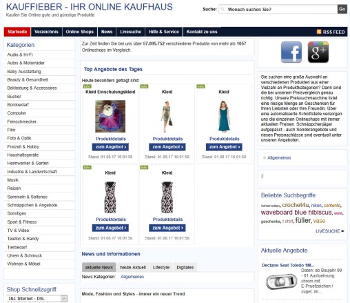 Schäppchen Preisvergleich   viele Onlineshops nehmen teil cemore GmbH öffnungszeit