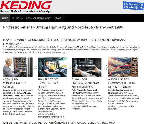 Professioneller IT-Umzug Hamburg und Norddeutschland seit 1999 Erfahrung Professioneller IT-Umzug Hamburg und Norddeutschland seit 1999 öffnungszeit