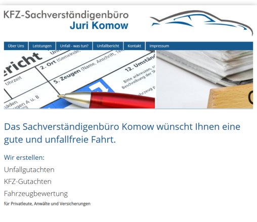 Über uns   KFZ Gutachter Komow Baier Digitaldruck GmbH öffnungszeit