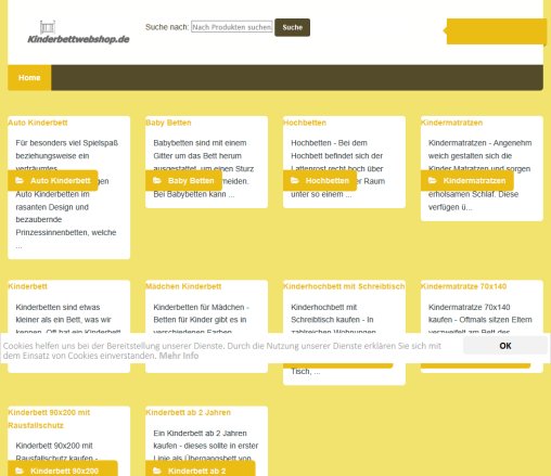 kinderbettwebshop.de Erfahrung kinderbettwebshop.de Öffnungszeit