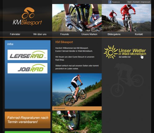 KM Bikesport | Fahrräder   MTB  Rennräder  Crossräder  Trekkingräder  E Bikes  Kinderräder  Laufräder  Wald Michelbach/Ãberwald  öffnungszeit