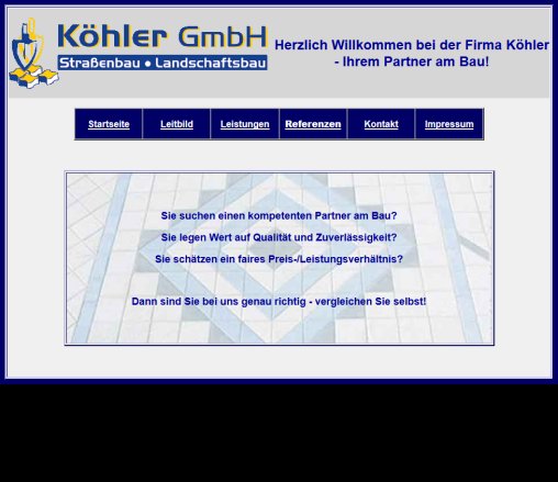 Köhler GmbH +++ Herzlich Willkommen +++ Köhler GmbH öffnungszeit