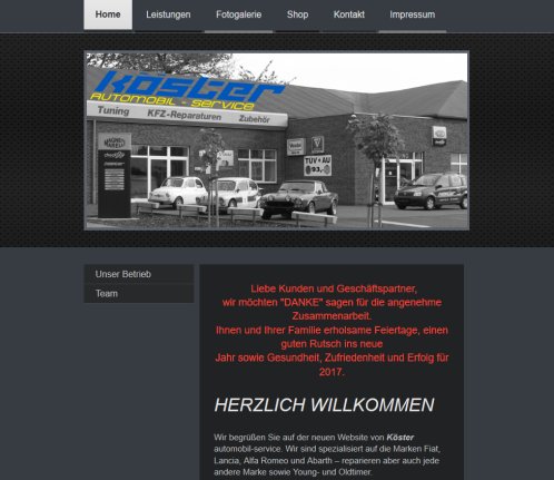 KÖSTER automobil service   Home automobil service GmbH öffnungszeit