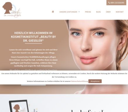 Kosmetikinstitut „Beauty by Dr. Giessler“ Erfahrung Kosmetikinstitut „Beauty by Dr. Giessler“ Öffnungszeit