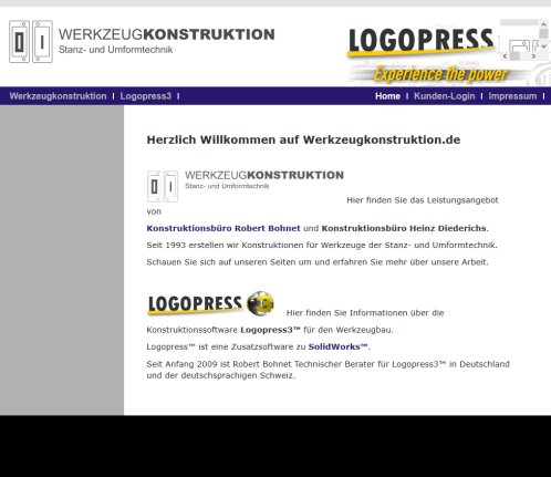 Werkzeugkonstruktion mit Logopress3  öffnungszeit
