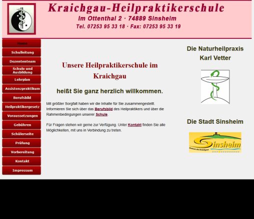 Heilpraktikerschule Sinsheim im Kraichgau Erfahrung Heilpraktikerschule Sinsheim im Kraichgau öffnungszeit