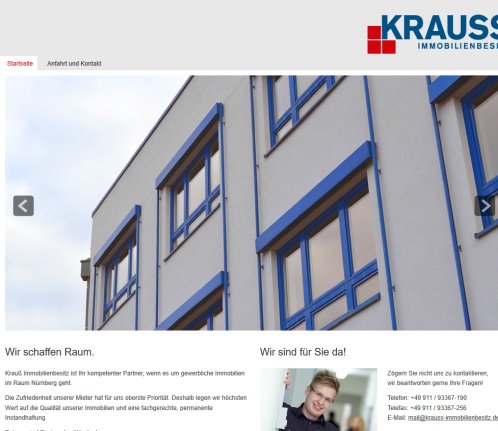 Krauß Immobilienbesitz   Startseite KRAUSS Immobilienbesitzgesellschaft mbH & Co. KG öffnungszeit