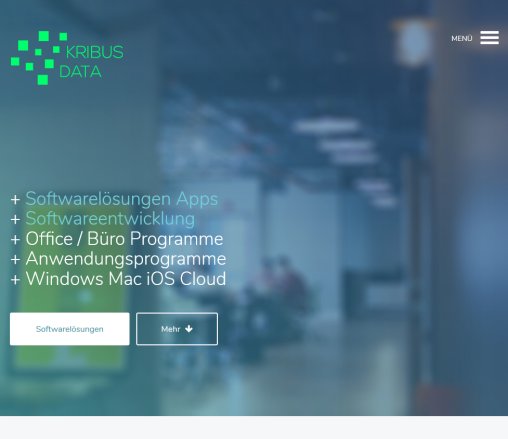 â£ KRIBUS DATA Solutions â Software â Softwareentwicklung â Softwarelösungen â Windows Mac Cloud iOS Apps iPad Anwendungen â   öffnungszeit