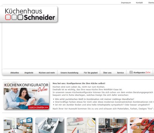 Küchenhaus Schneider in Morsbach ... Küchen Einbauküchen im Raum Siegen Küchenhaus Schneider GmbH öffnungszeit