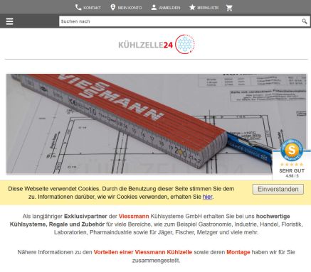 Kühlzelle24.de – Kühlzellen  Kühlmöbel  Kühlvitrinen  Kühltruhen  Gewerbe Kühlschränke  Tiefkühlzellen  Wandkühlregale  Eisbereiter  Kühltische  Konfiskatkühler  öffnungszeit