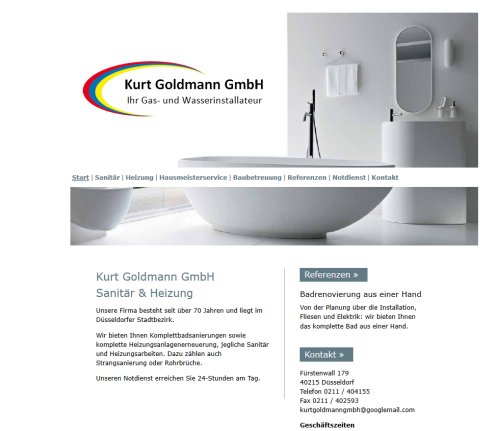 Kurt Goldmann GmbH Düsseldorf  öffnungszeit