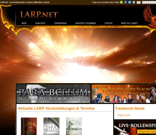 LARP.net Home Liverollenspiel Veranstaltungen Fantasy Mittelalter Horror Endzeit Survival: LARP.net Live Rollenspiel | Fantasy Mittelalter Horror & Endzeit Hombach/Buyala GbR Erfahrung LARP.net Home Liverollenspiel Veranstaltungen Fantasy Mittelalter Horror Endzeit Survival: LARP.net Live Rollenspiel | Fantasy Mittelalter Horror & Endzeit Hombach/Buyala GbR öffnungszeit