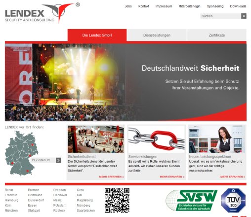 www.lendex.de | SECURITY AND CONSULTING GmbH LENDex Security and Consulting GmbH öffnungszeit