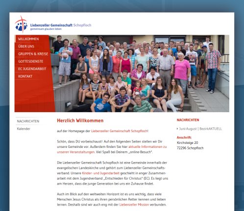Liebenzeller Gemeinschaft & EC Jugendarbeit Schopfloch   Willkommen Liebenzeller Gemeinschaftsverband e.V. öffnungszeit