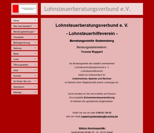 Lohnsteuerhilfeverein Gudensberg Lohnsteuerberatungsverbund e.V. öffnungszeit