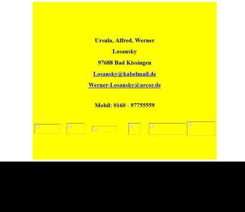 Losansky Alfred &ouml;ffnungszeit