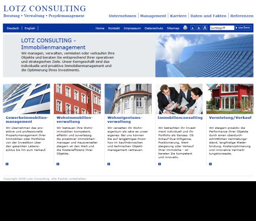 www.lotz consulting.com: Home Gesellschaft für Beratung  Verwaltung und Projektmanagement GmbH öffnungszeit