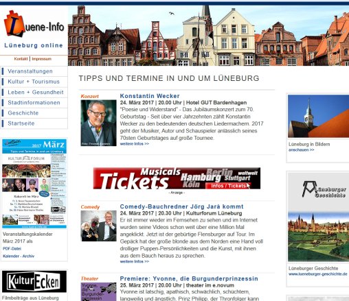 Luene Info   Informationen rund um L&uuml;neburg  &ouml;ffnungszeit