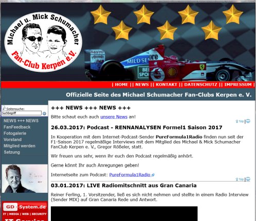 Michael Schumacher FanClub Kerpen e. V. | Kerpen | Ferling | Kerpen | Düren | Kerpen  öffnungszeit