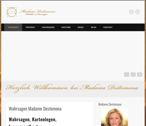 Wahrsagen mit Madame Destemona Erfahrung Wahrsagen mit Madame Destemona Öffnungszeit