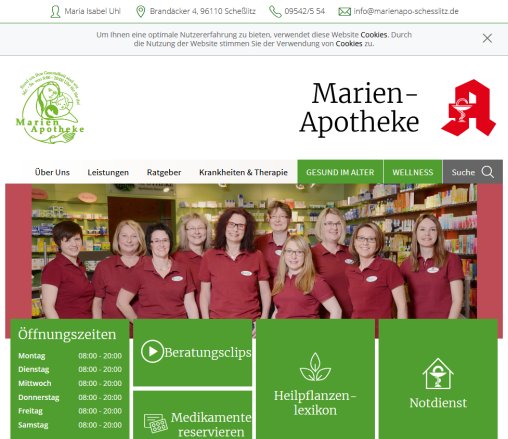 Apotheke  öffnungszeit