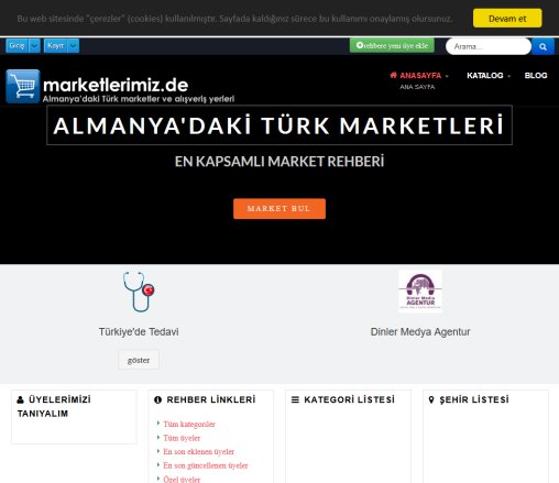 Almanya'daki Türk Marketler  öffnungszeit