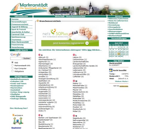 Markranstädt | Branchenverzeichnis der Stadt Markranstaedt Erfahrung Markranstädt | Branchenverzeichnis der Stadt Markranstaedt Öffnungszeit