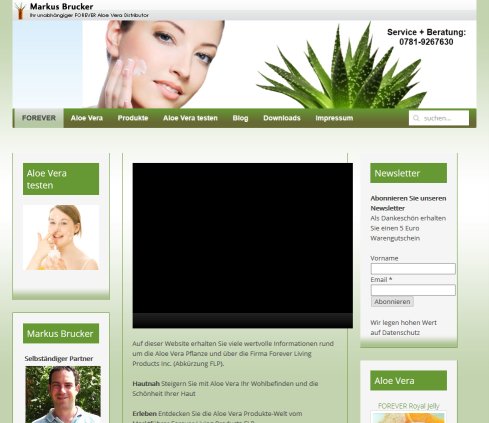 FOREVER Aloe Vera Naturprodukte Erfahrung FOREVER Aloe Vera Naturprodukte Öffnungszeit